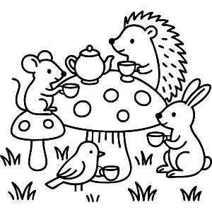 Woodland Tea Party