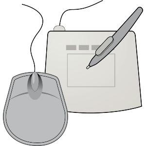 Graphic Tablet And Mouse