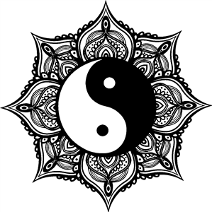 Yin Yang Mandala