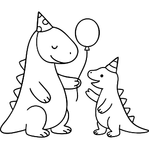 Birthday Dinosaur
