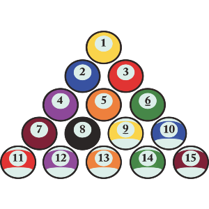 Colorful Billard Balls
