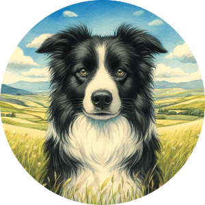 Border Collie Portrait