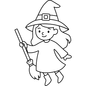 Witch Outline