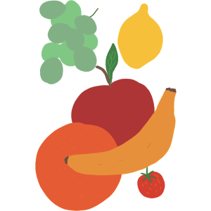 Many Colourful Fruits 