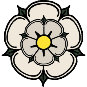 Bold White Rose