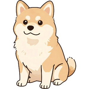 Cartoon Shiba Inu