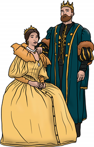 Medival King & Queen