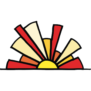  Sunset Symbol