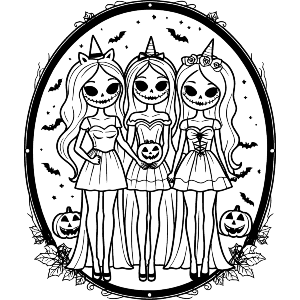 Halloween Bachelorette Party