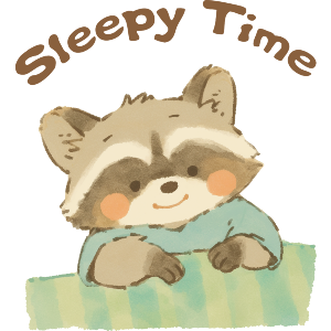 Sleepy Time Raccoon