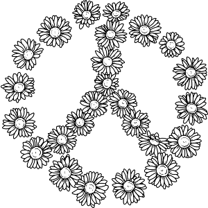 Peace Daisy Symbol