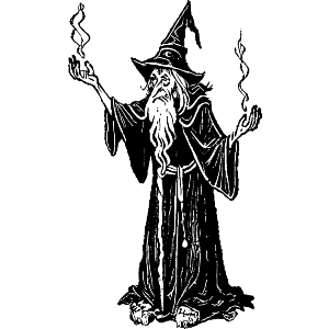 Wizard Casting a Spell