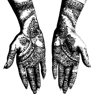Henna Tattoo Hands