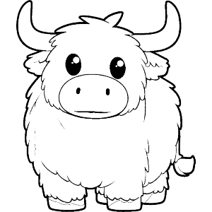 Cute Highland Cow