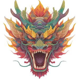 Chinese Dragon Head