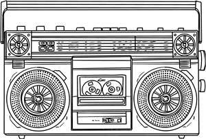 Stereo Boombox
