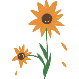 Flower Family In Full Bloom