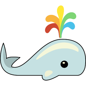 Whale with Splash