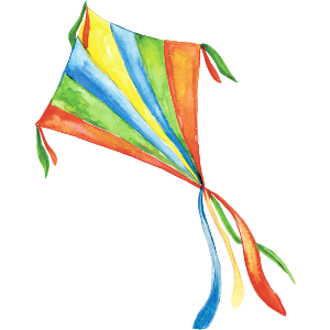 Beautiful Colorful Kite
