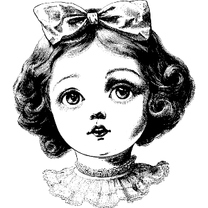 Vintage Doll Portrait