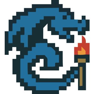 8-Bit Wyvern with Torch