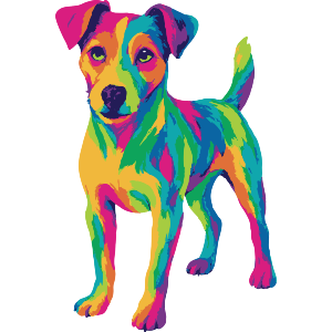 Pop Art Jack Russell