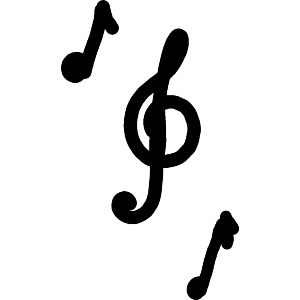 Three Music Symbols