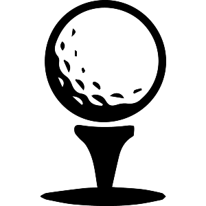 Golf Ball on Tee