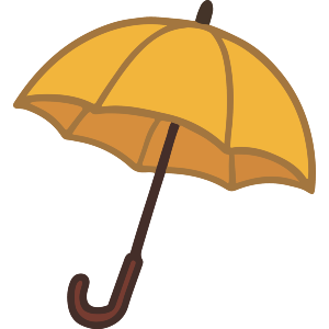 Simple Open Umbrella