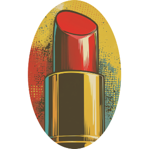 Open Red Lipstick