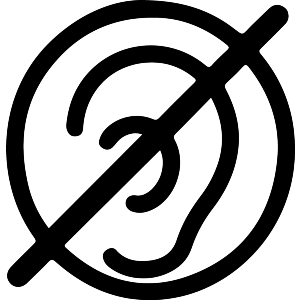 Hearing Impairment Icon