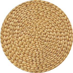 Woven Straw Placemat