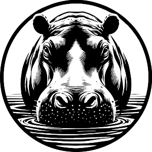 Hippopotamus Bathing
