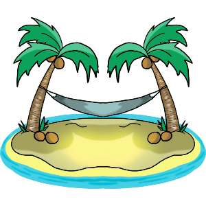Hammock On A Desert Island