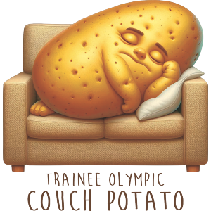 Funny Couch Potato
