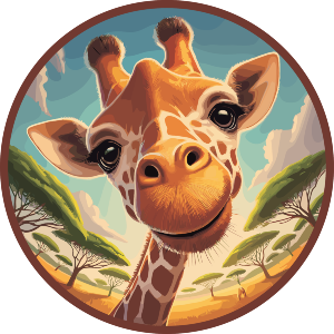Smiling Giraffe
