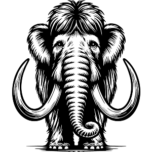 Cute Baby Mammoth