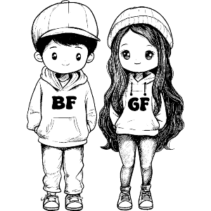 Young Couple BF GF