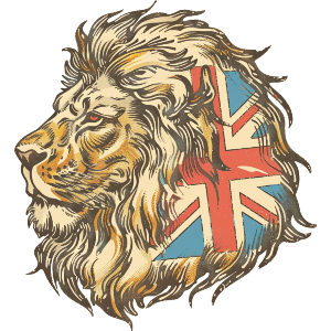 British Lion with Union Jack 