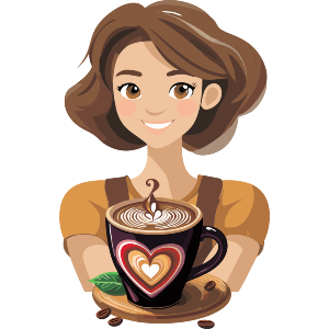 Barista And A Coffee Cup