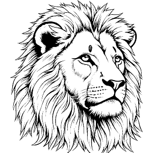 Lion Side Profile