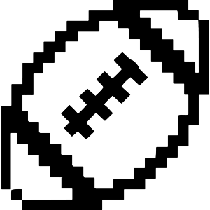 8-Bit Rugby Ball