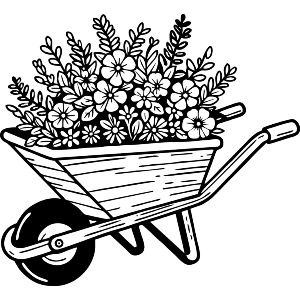 Wheelbarrow Planter