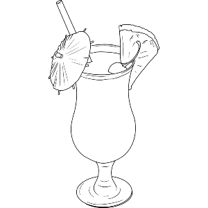 Pina Colada Cocktail