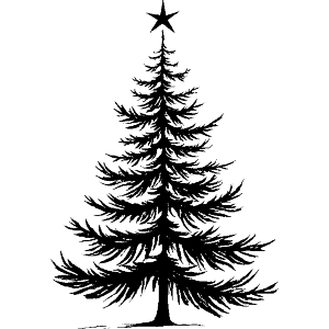 Single Christmas Tree