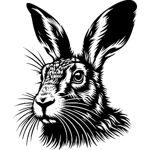 Hare Portrait