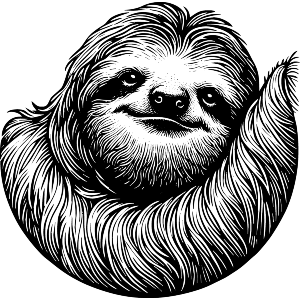 Drawing of a Sloth