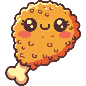 Cute Fried Chicken