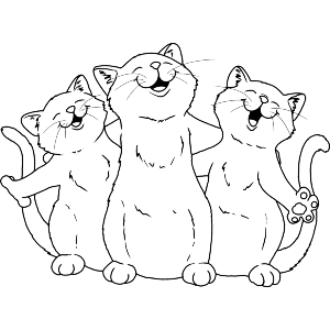 Singing Cat Trio