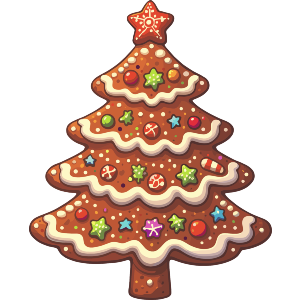 Gingerbread Christmas Tree